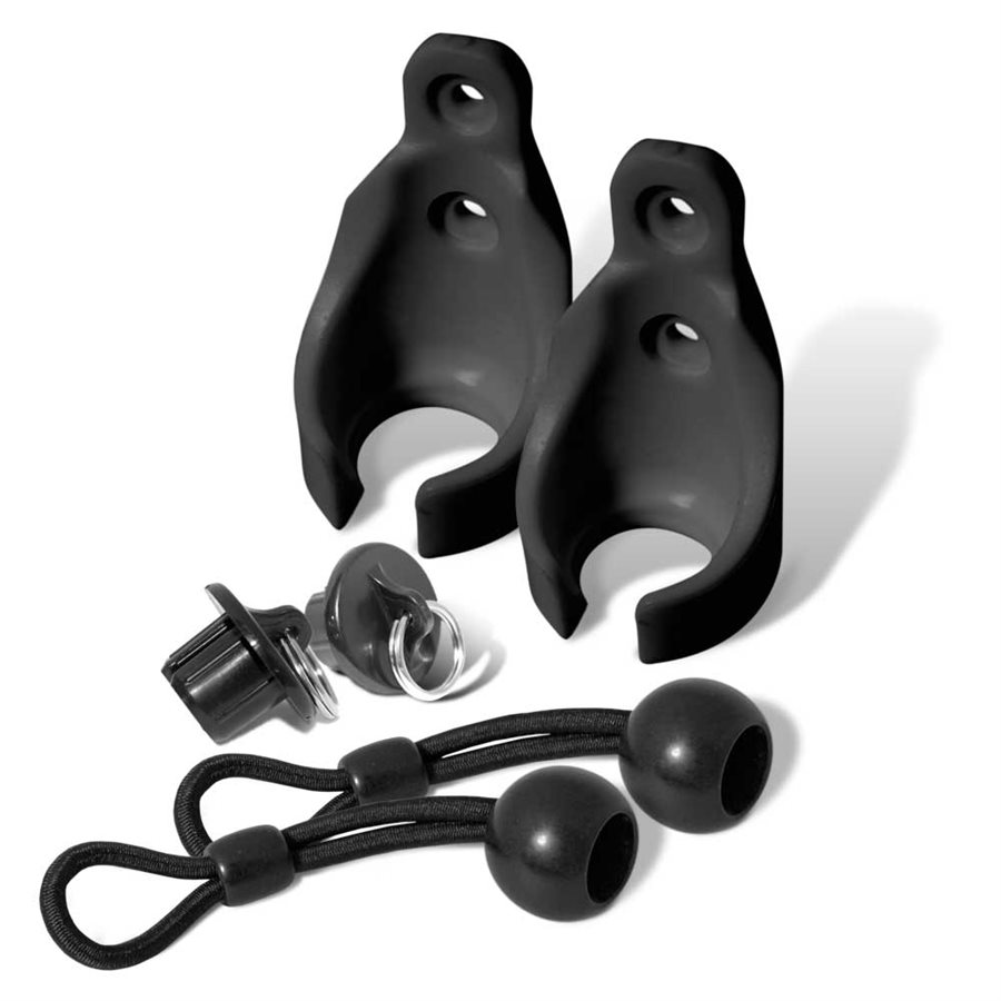 Bungee Tie Down Conversion Kit - Black