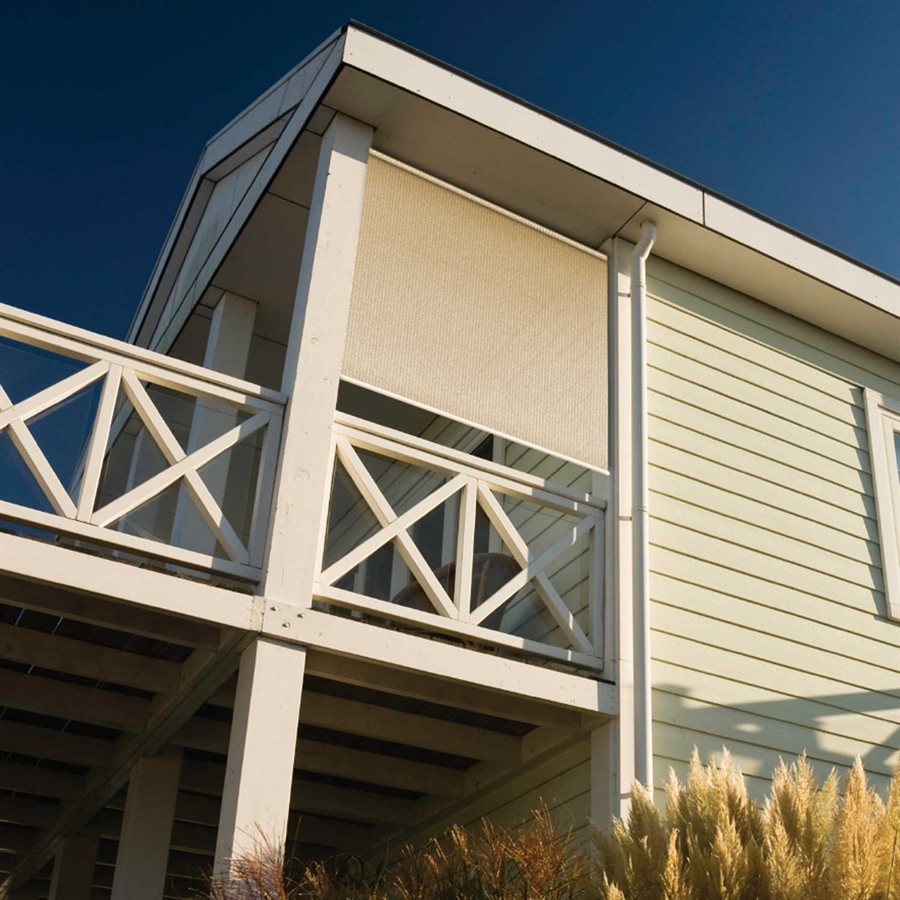 Almond Outdoor Roller Shade 6 ft x 6 ft