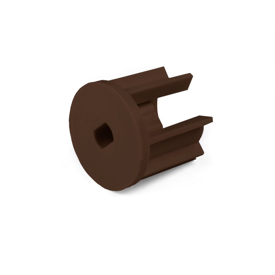Clutch Plug Rib 40mm Brown